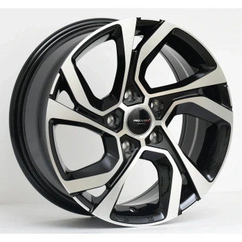 7X16 PRO-65229 5X114.3 ET40 66.1 BLACK MACHINED XL