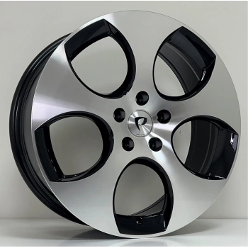 7X17 BK-029 5X100 ET35 57.1 BLACK MACHNED XL