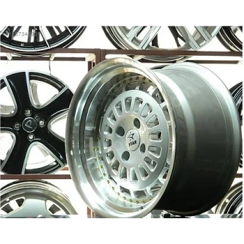 9X16 TPL-1195 4X100 ET15 73.1 SILVER LIP MACHINED