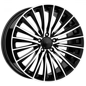DY988-2 9.0X18 5X112 ET43 CB:66.6 S BLACK DIAMOND