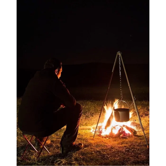 Nurgaz Üç Ayak Izgara Aluminyum Teleskopik