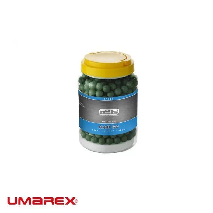UMAREX T4E MB .50 cal. İşaret Topu 2 X 250li Yeşil