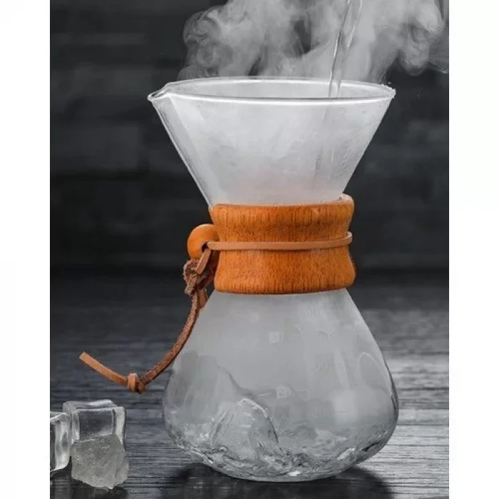 Nurgaz Campout Filtre Kahve Cam Set 400 ml