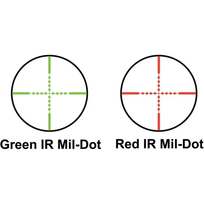 BARSKA BLACKHAWK 6-24X50 AO, IR Tüfek Dürbünü