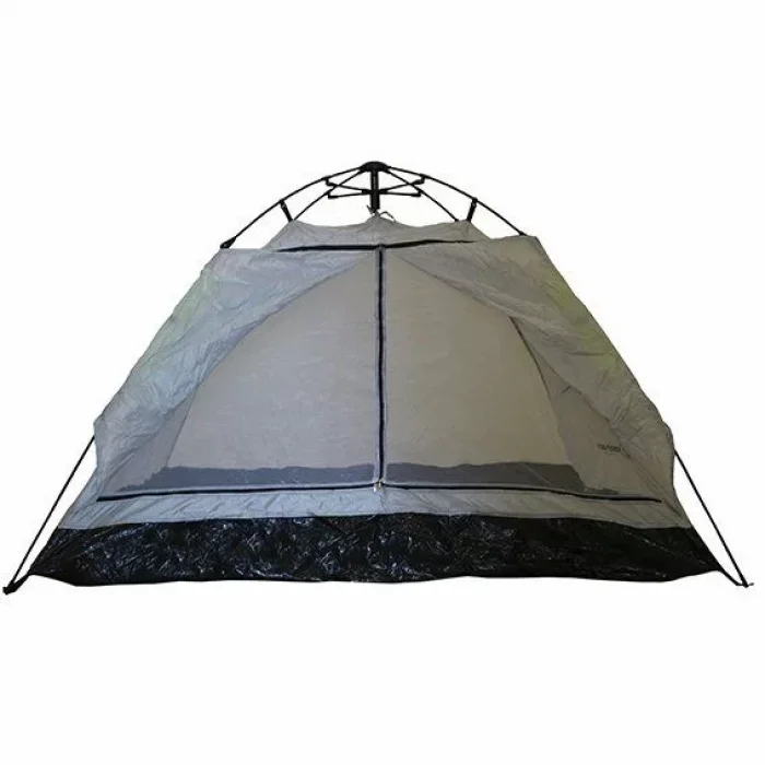 DFT 3 Kişilik Otomatik Çadır Tek Kat Gri 210x210x130cm