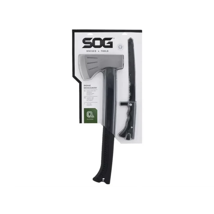 SOG F17N Backcountry Axe Balta ve Testere Seti