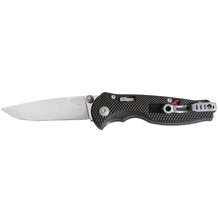 SOG FSA-7 Flash 1 Satin Plain Blade Çakı