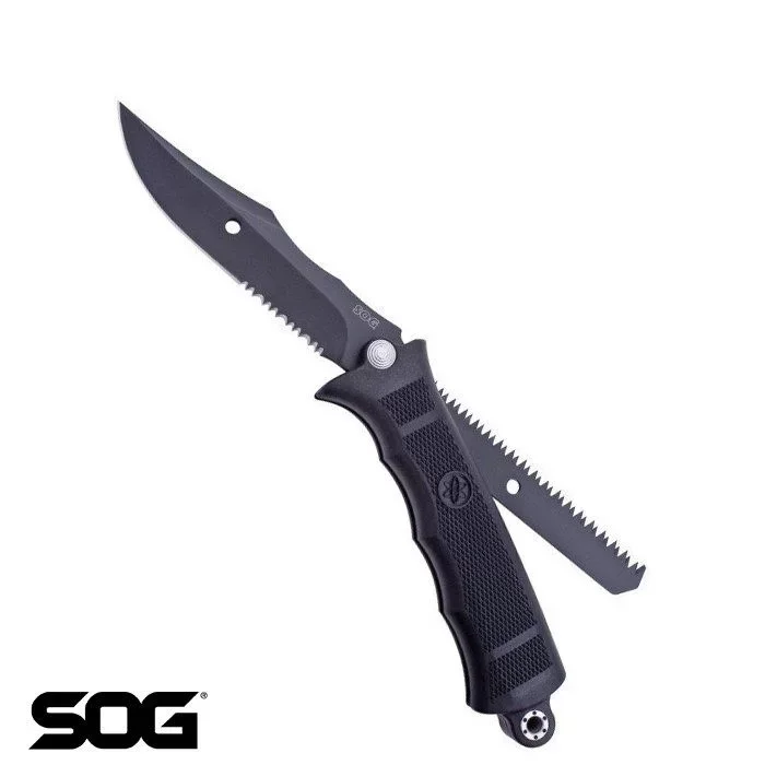 SOG FX21N Revolver Seal Testere Başlıklı Çakı d.y