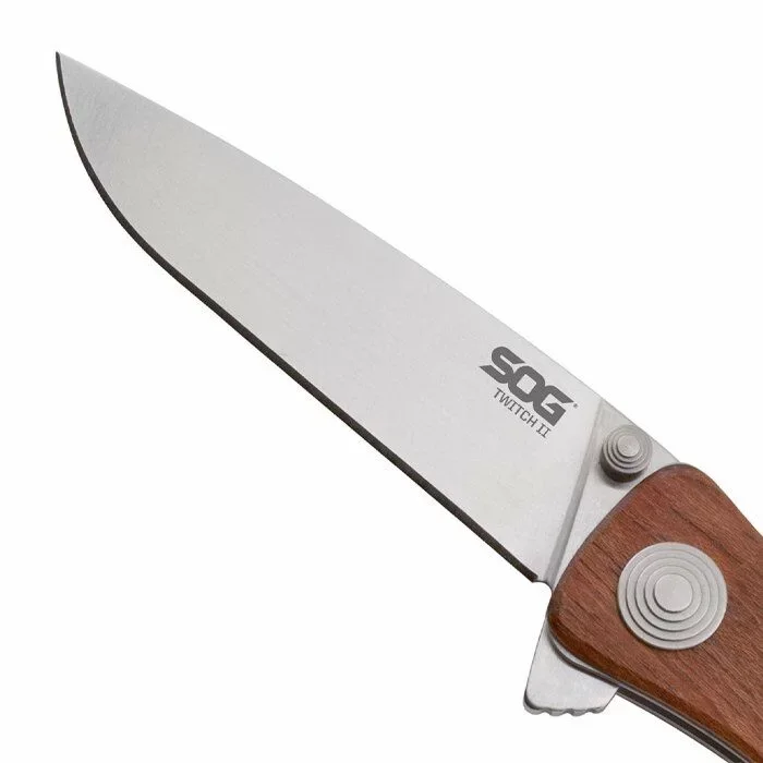 SOG TWI-17 Twitch 2 Ahşap Saplı Çakı