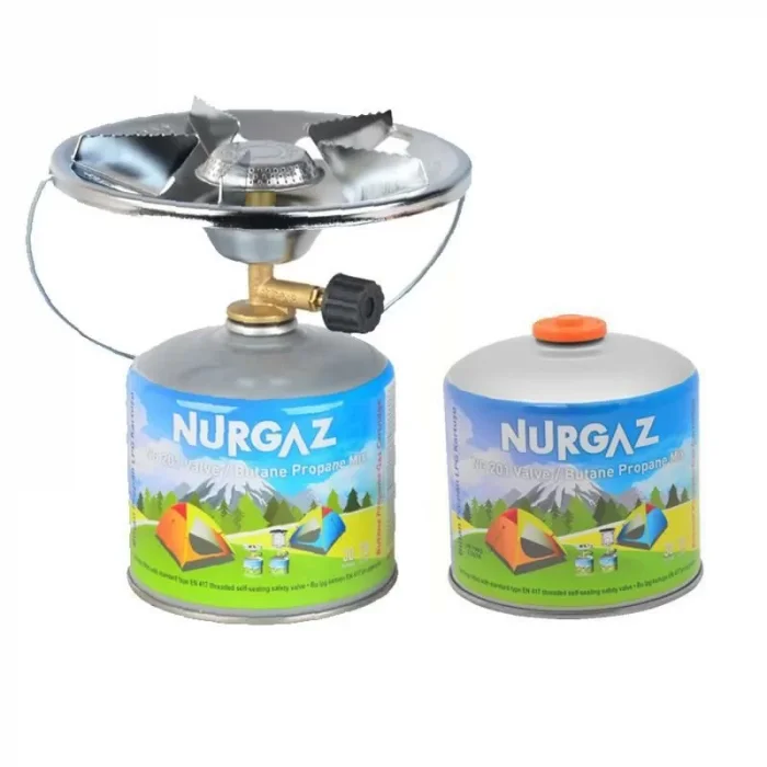 Nurgaz Olympos Kamp Ocağı ve 450 Gram Yedek Kartuş