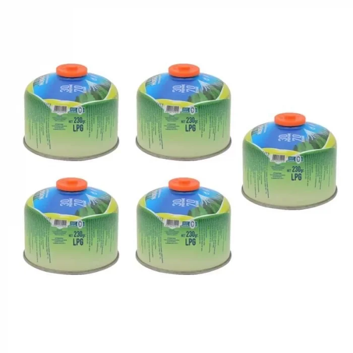 Nurgaz Kamp Ocağı Kartuşu 230 Gram 5li Paket