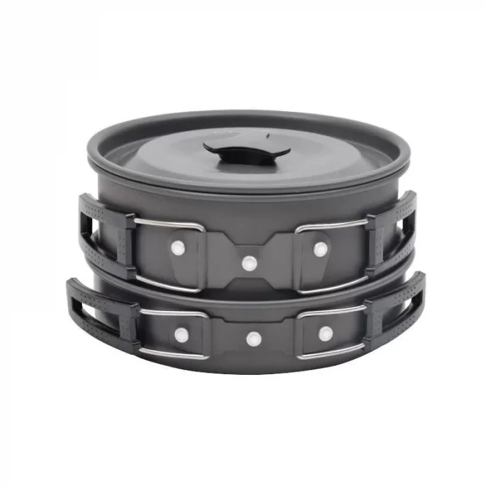 Nurgaz Kamp Tencere Tava ve Çaydanlık Seti