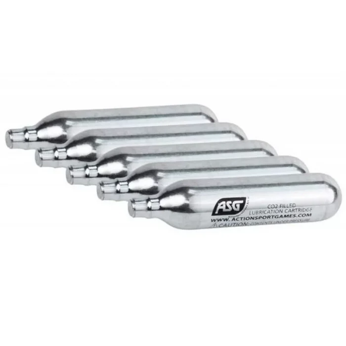 ASG Co2 Havalı Tabanca Tüpü (5 adet)