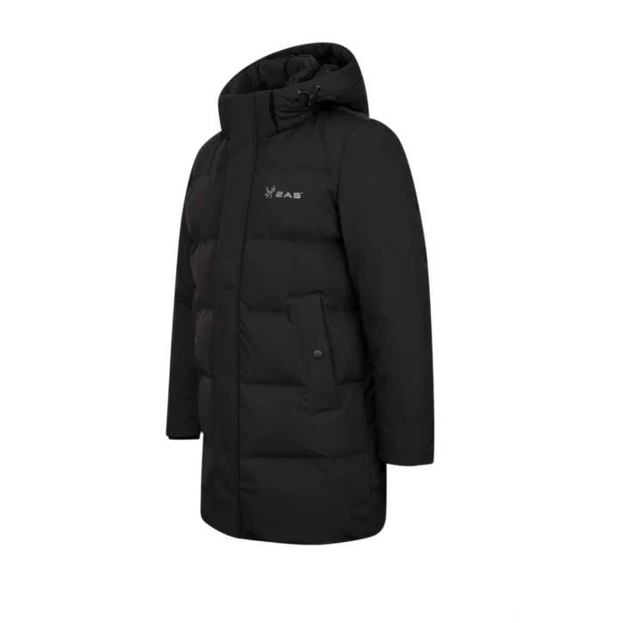 2As Andome Erkek Down Parka Siyah
