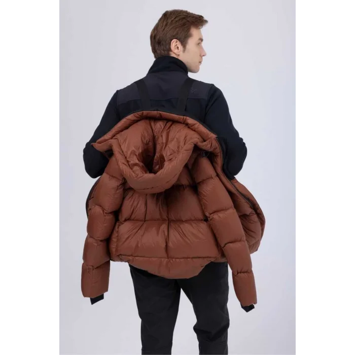2As Angelo Erkek Down Ceket Mont Kahverengi