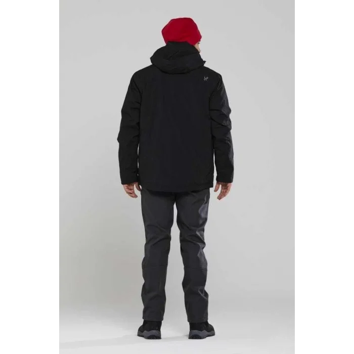 2As Elbruz 3In1 Erkek Ceket Black