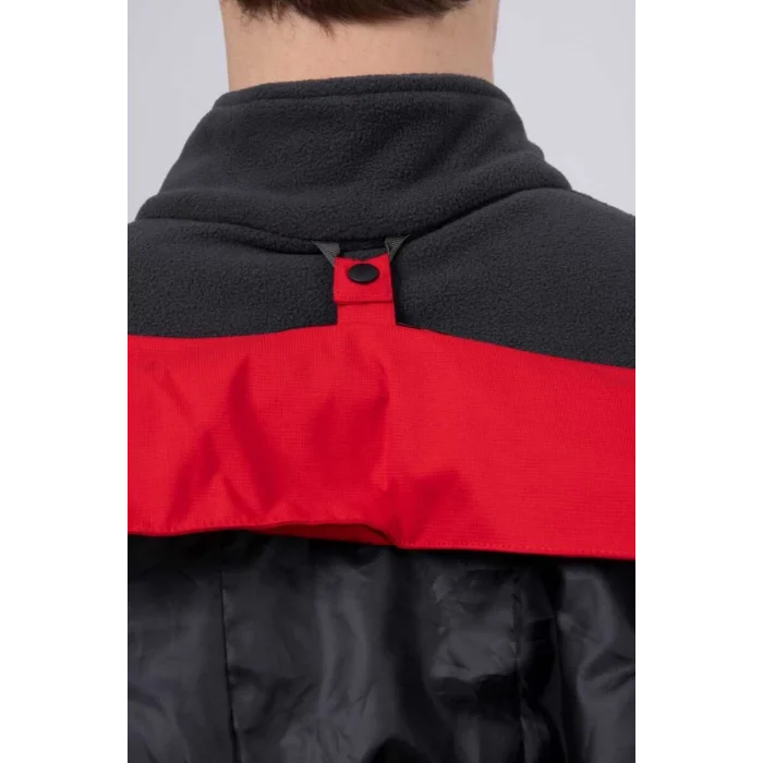 2As Elbruz 3In1 Erkek Ceket Kırmızı/siyah