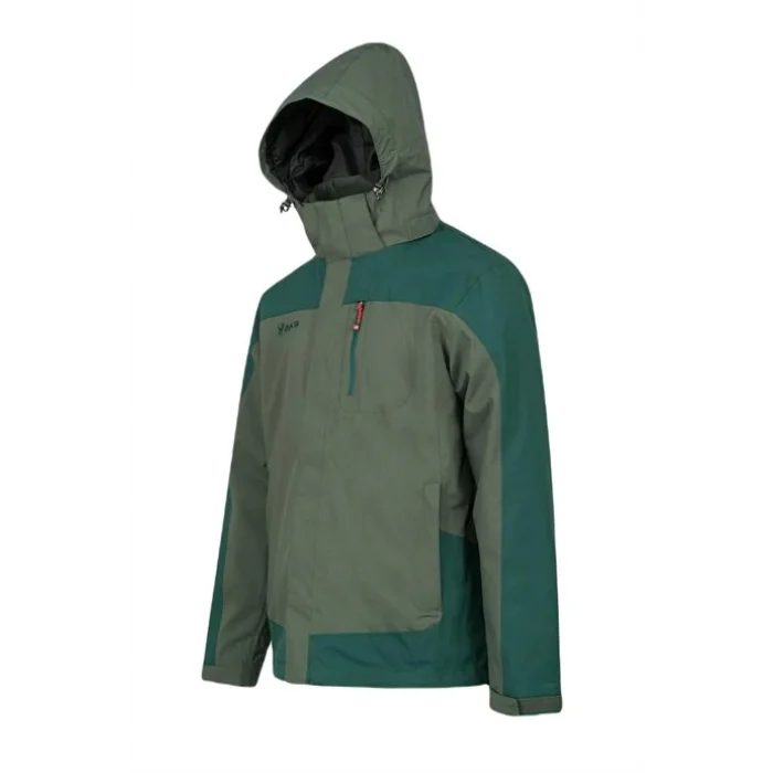 2As Elbruz 3In1 Erkek Ceket Koyu Yeşil