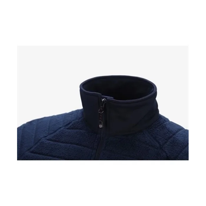 2As Frans Tam Fermuarlı Kadın Polar Lacivert