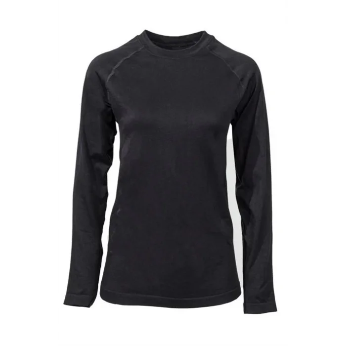2As High Performance Termal Kadın Üst İçlik Siyah