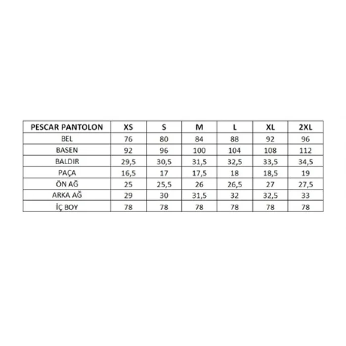 2As Pescar Kadın Pantolon Siyah
