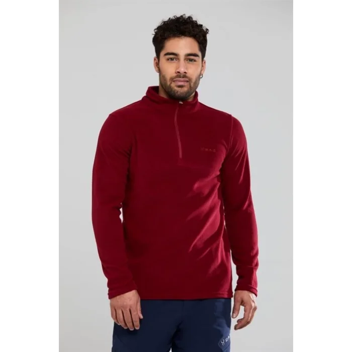 2As Prado Yarım Fermuarlı Bordo