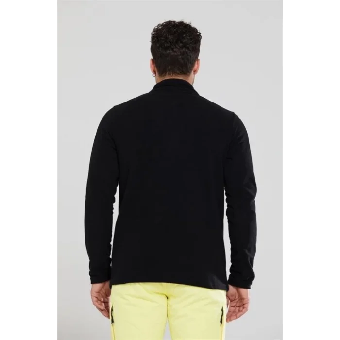 2As Prado Yarım Fermuarlı Siyah