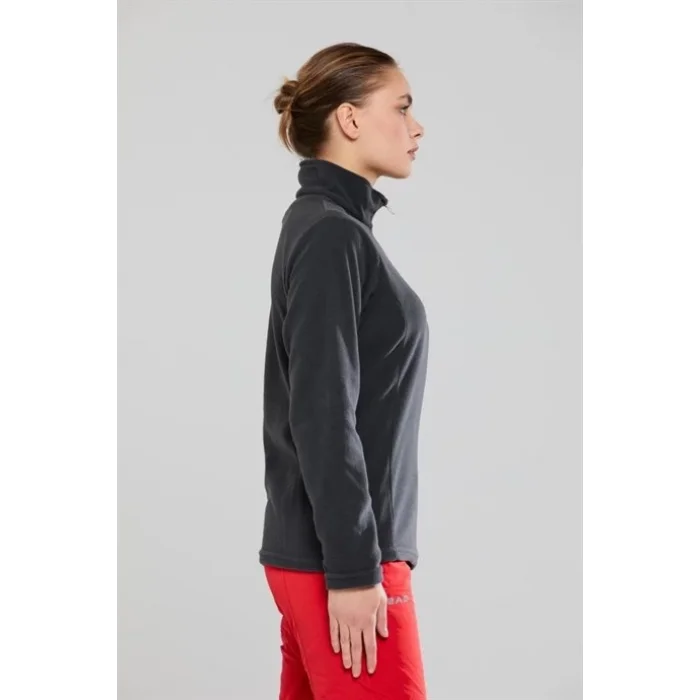 2As Price Yarım Fermuarlı Kadın Polar Antrasit