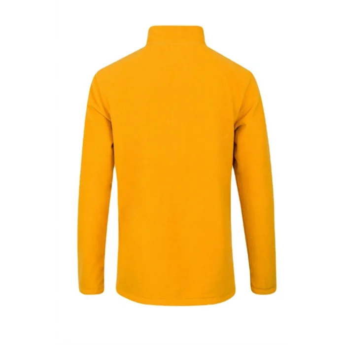 2As Purna Yarım Fermuarlı Erkek Polar Sweatshirt Koyu Sarı