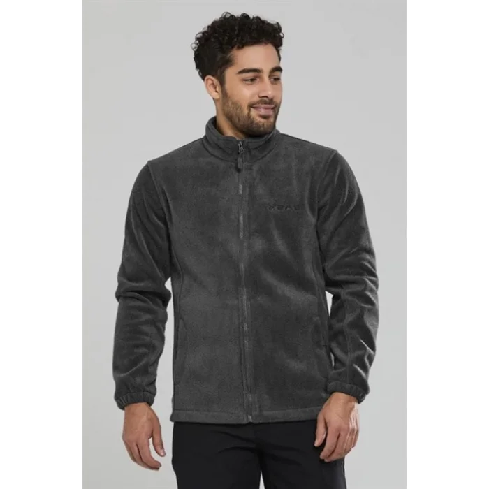 2As Salmon Iı Tam Fermuarlı Erkek Polar Antrasit