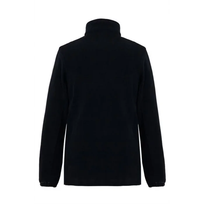 2As Salmon Iı Tam Fermuarlı Erkek Polar Siyah