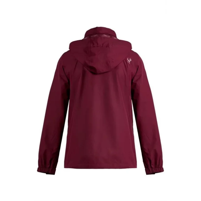 2As Sammuan Kadın Yağmurluk Mont Bordo