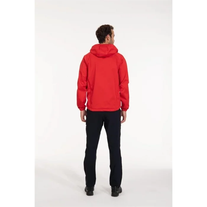 2As Yalgoo Erkek Yağmurluk Mont Kırmızı