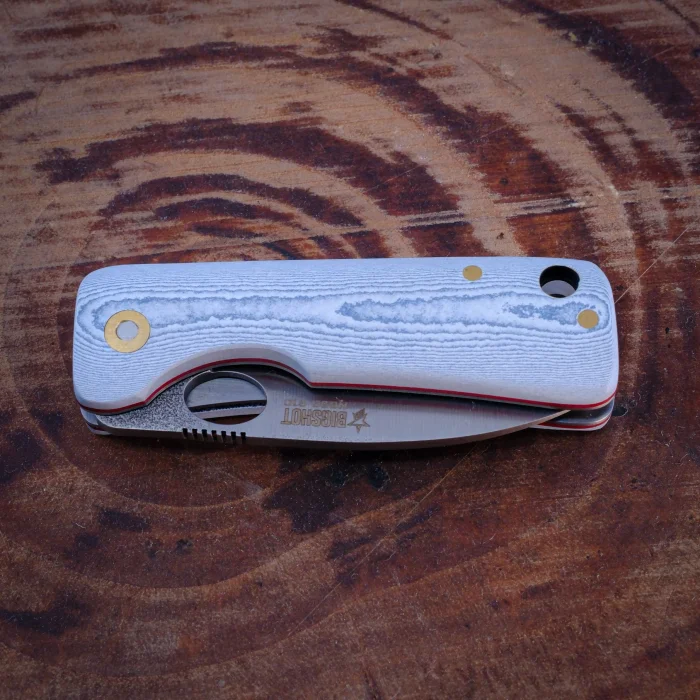 Bigshot G10 Mavi Mikarta Kabze N690 Paslanmaz Çelik Çakı