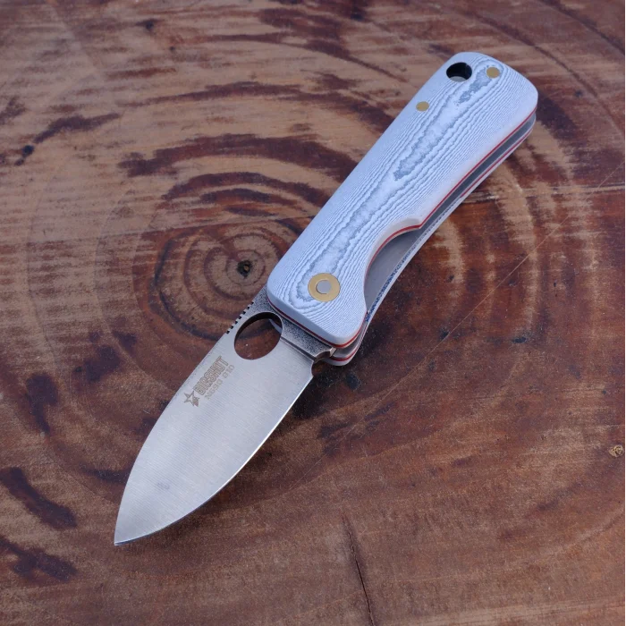 Bigshot G10 Mavi Mikarta Kabze N690 Paslanmaz Çelik Çakı