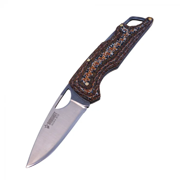 Bigshot B12 Verzalit Kabze 4034 Paslanmaz Çelik Çakı