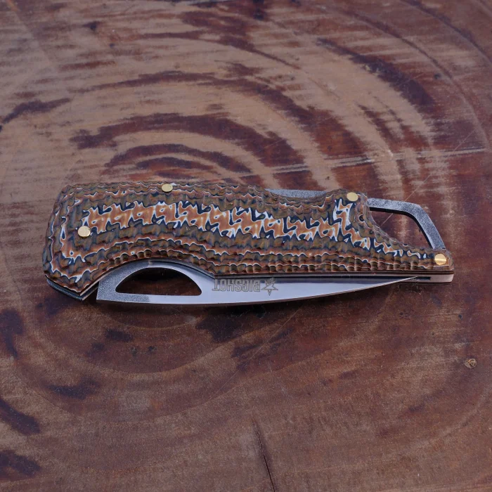 Bigshot B12 Verzalit Kabze 4034 Paslanmaz Çelik Çakı