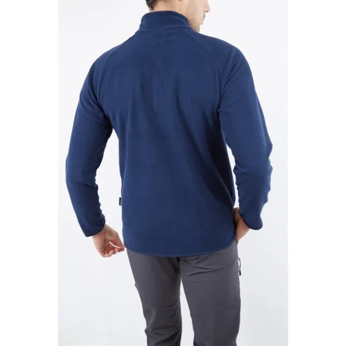 Alpinist Gamma Yarım Fermuarlı Erkek Polar Lacivert