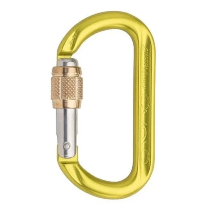 Austrialpin Ovalo Gı Pirinç Kollu Vidalı Karabina