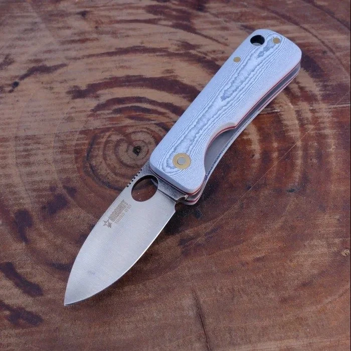 Bigshot G10 Mavi Mikarta Kabze N690 Paslanmaz Çelik Çakı