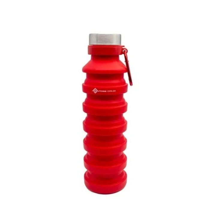 Freecamp Karabinalı Katlanabilir 500 Ml Matara Kırmızı