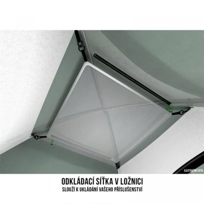 Husky Burton Yesıl 2+1 Kısılık Cadır