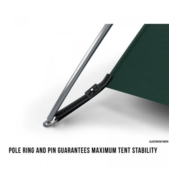 Husky Felen 3+1 Kısılık Cadır Kırmızı