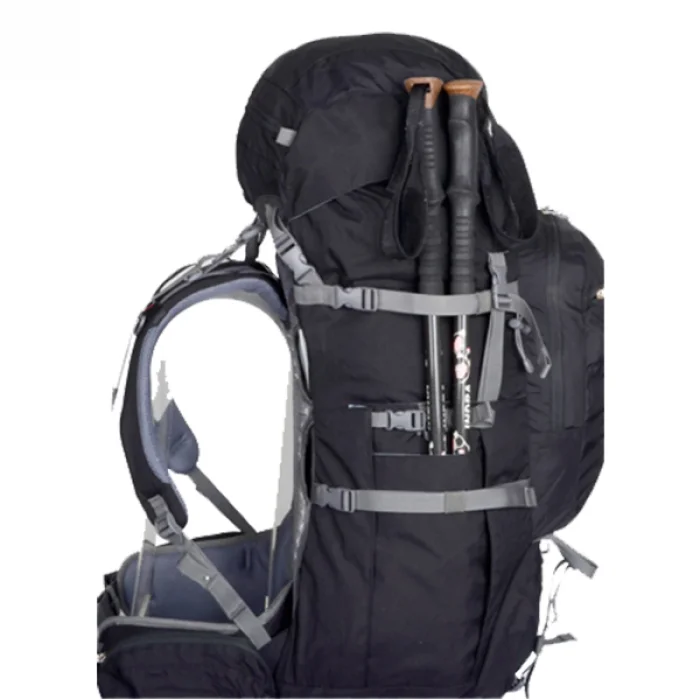 QUNTA MALİBOO 45 LT SİYAH KAMP ÇANTASI