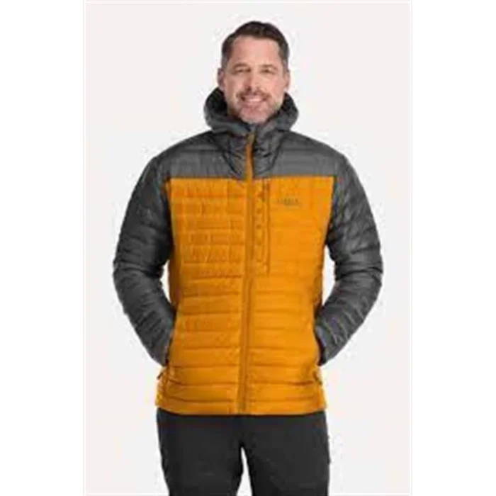 Rab Microlight Alpine Kaz Tüyü Kapüşonlu Erkek Ceket