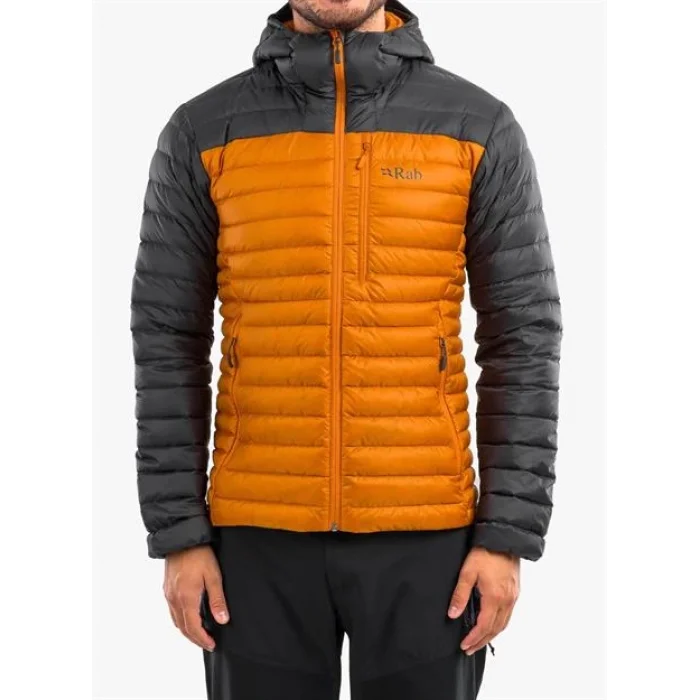 Rab Microlight Alpine Kaz Tüyü Kapüşonlu Erkek Ceket