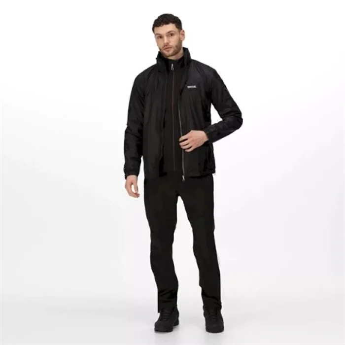 Regatta Lyle Iv Erkek Yağmurluk-Siyah