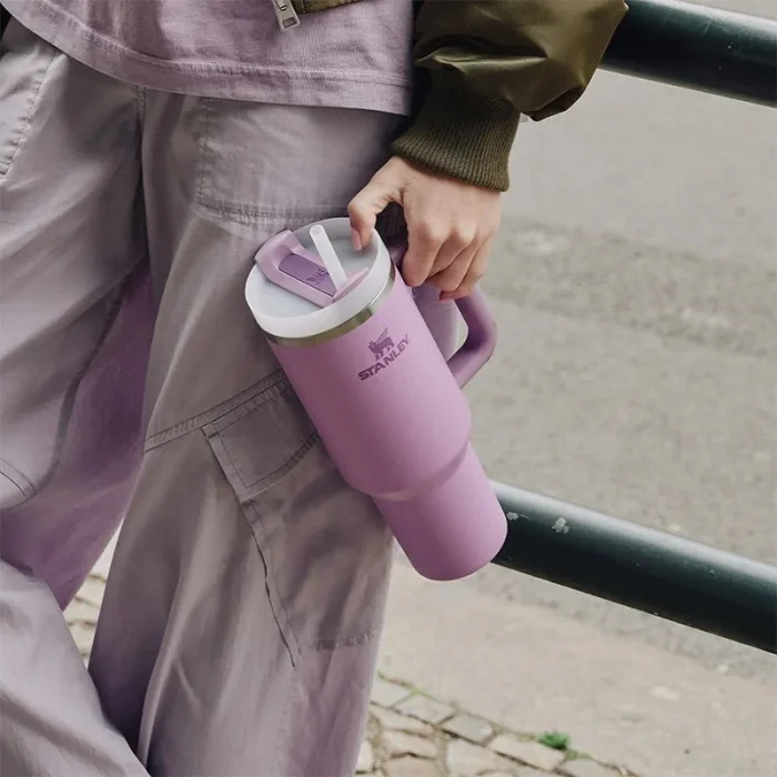 Stanley Quencher 1.18Lt FlowState Pipetli Termos Bardak Lila