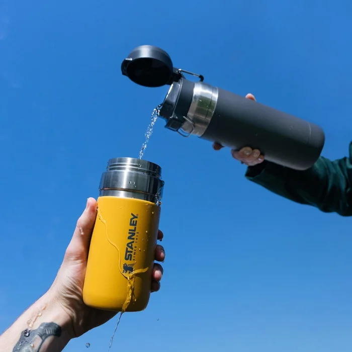 Stanley The Quick Flip Paslanmaz Çelik Termos Bardak Safran 0.47 LT