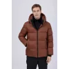 2As Angelo Erkek Down Ceket Mont Kahverengi